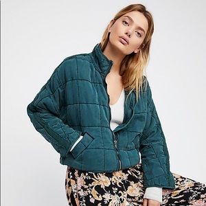 Free People Dolman Quilted Jacket